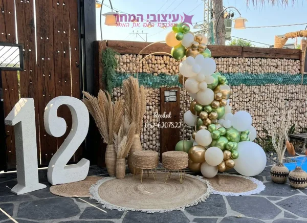 קיר צילום לבת מצווש