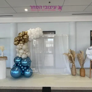 קיר צילום בלונים אלמה